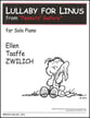 Lullaby for Linus piano sheet music cover